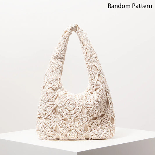 Boho Breeze Woven Shoulder Bag